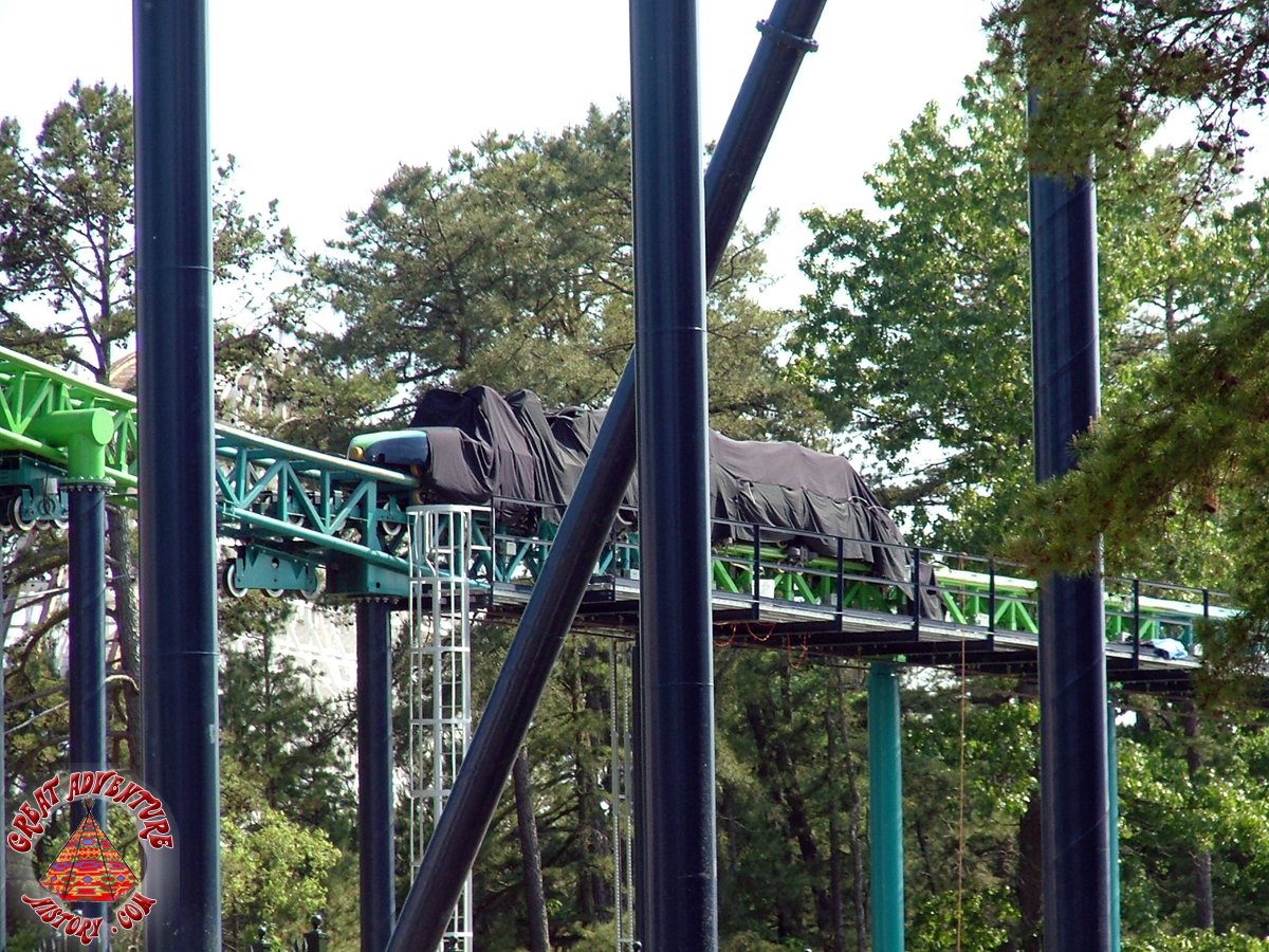 Kingda Ka Original Queue At Six Flags Great Adventure
